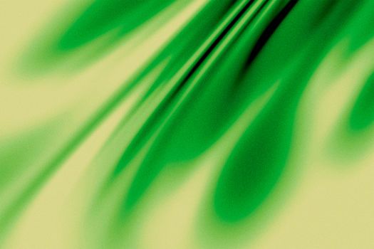 Vivid abstract image featuring swirling green patterns against a soft background.