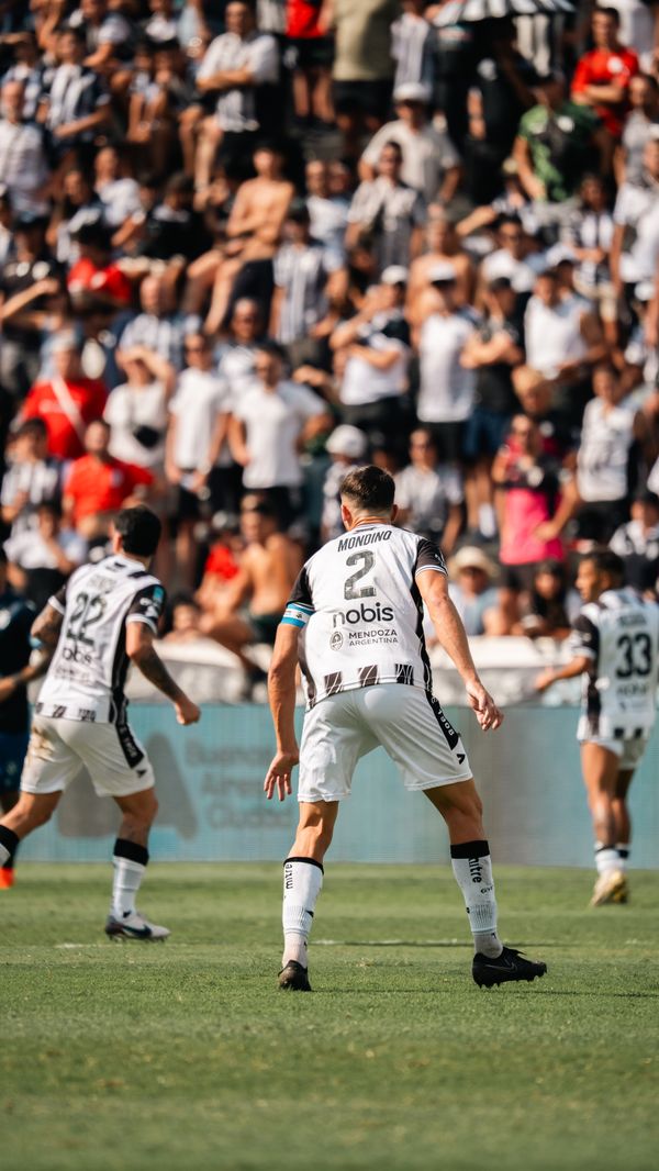 Exciting soccer match with passionate crowd