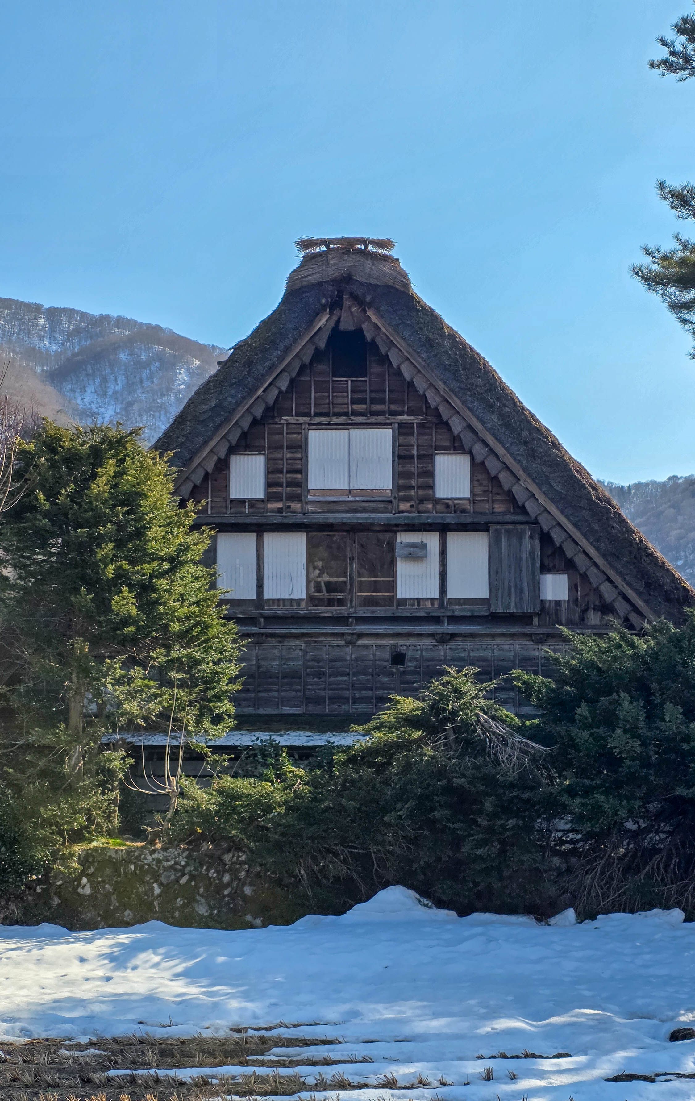 古民家の外観