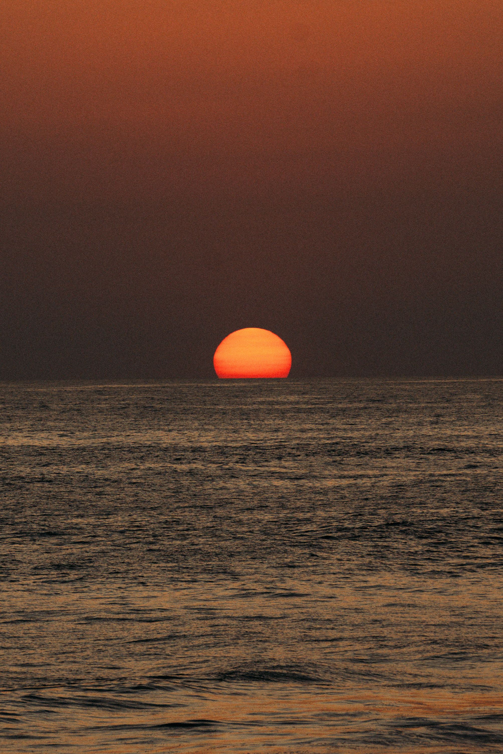 Photo of the Ocean during Sunset · Free Stock Photo