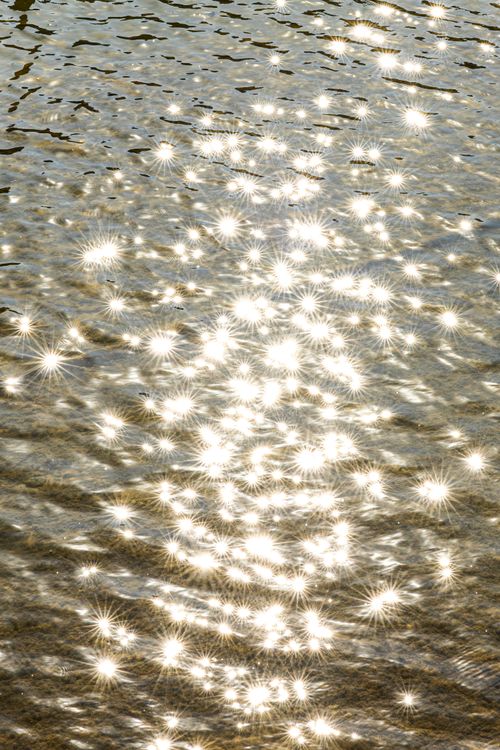 Sunlight Line Reflection Sunlight Reflections on Water Surface · Free Stock Photo