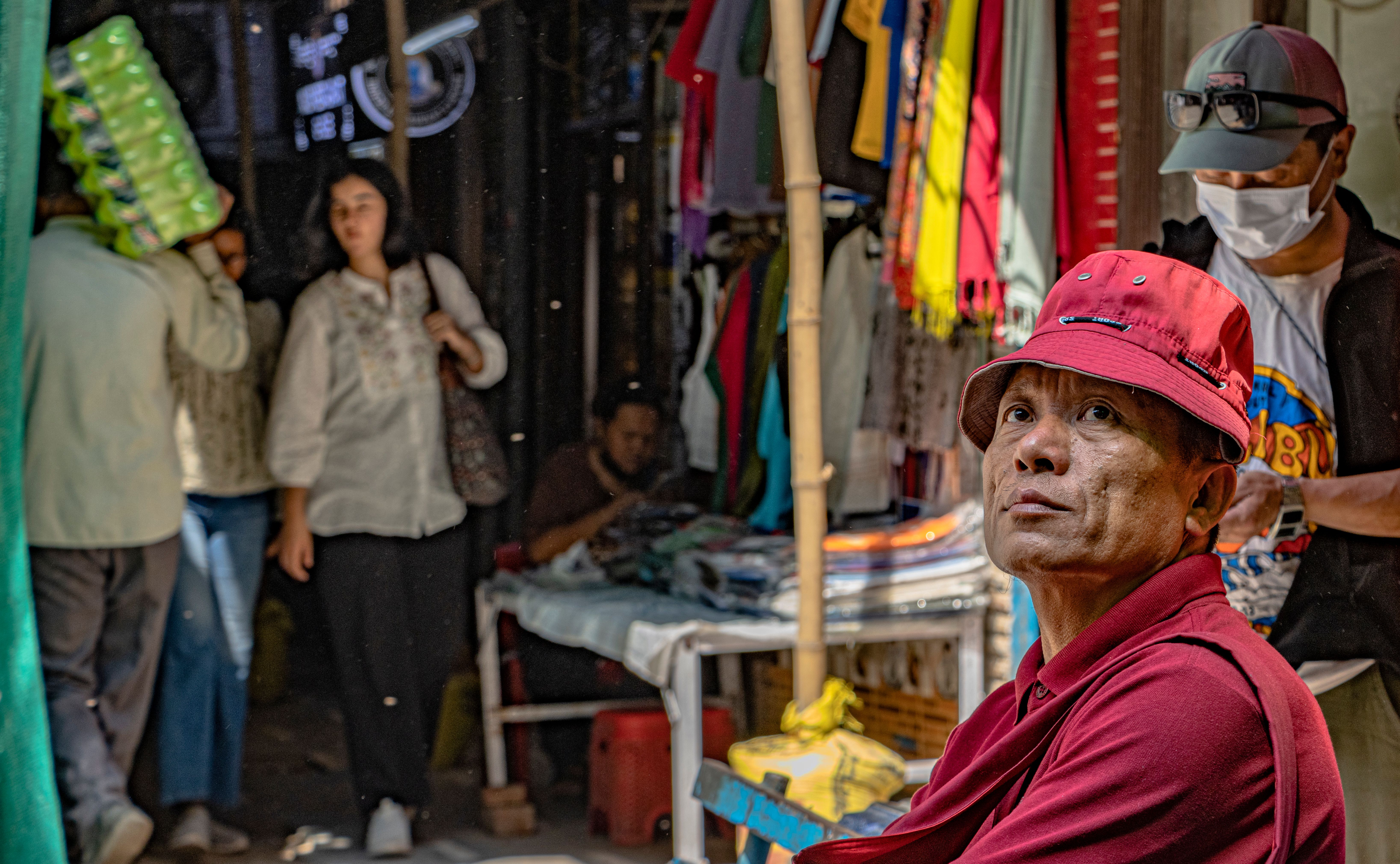 Walk Main Bazaar at seven in the morning