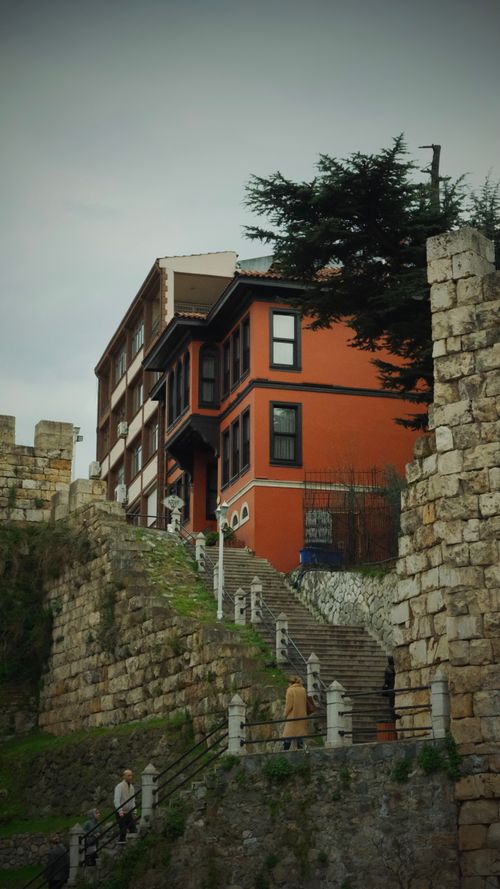 Free Charming old building near stone steps in a classic urban setting. Stock Photo