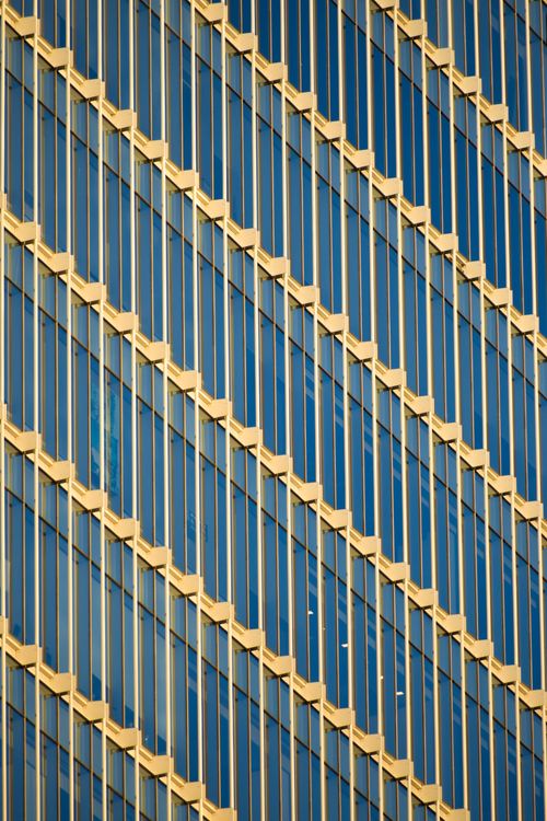Architectural Building and Blue Glass Windows · Free Stock Photo