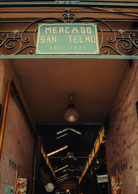 Mercado de San Telmo, Buenos Aires, Argentina
