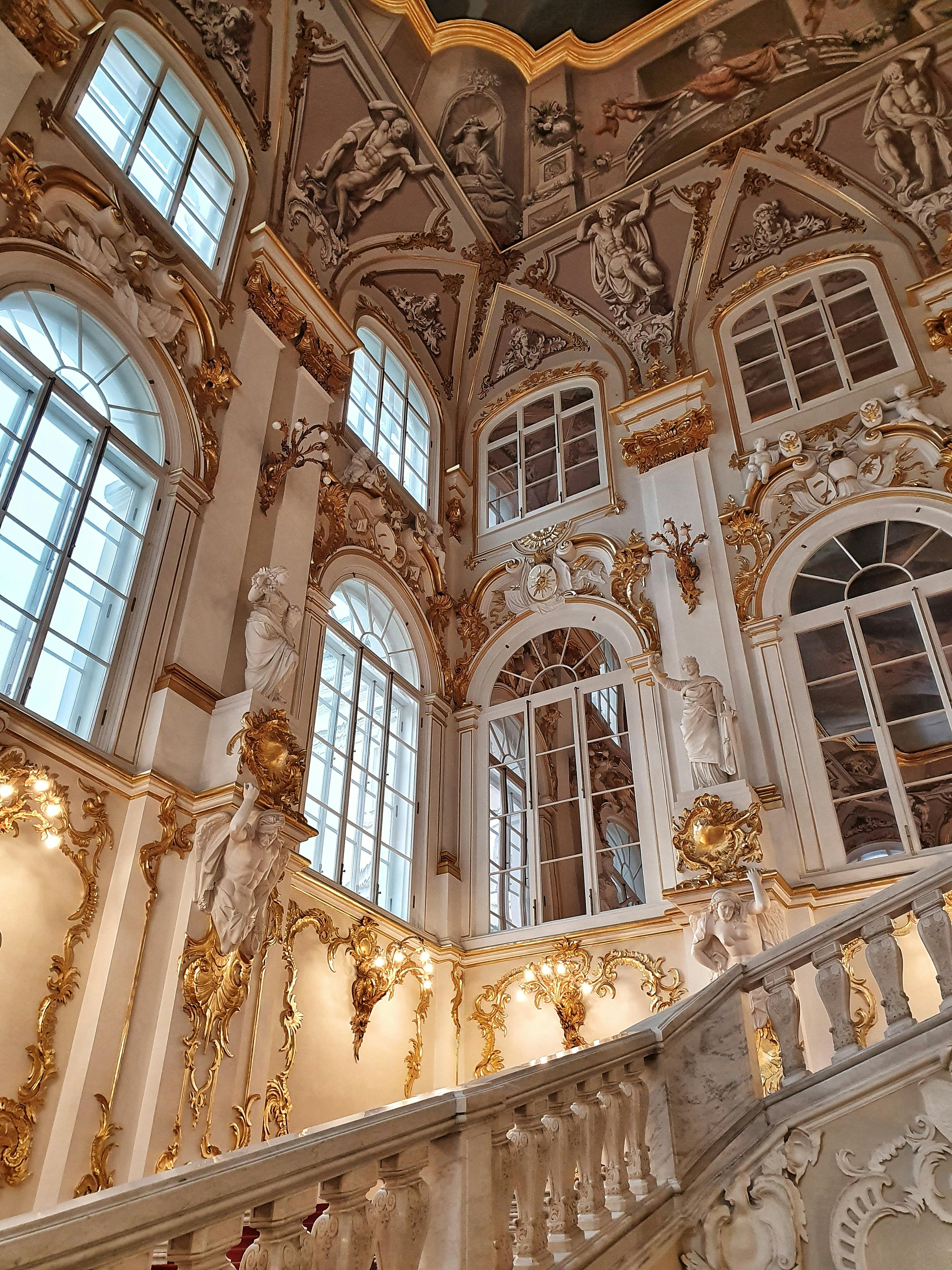 The historic wallpaper at Newark Park | National Trust