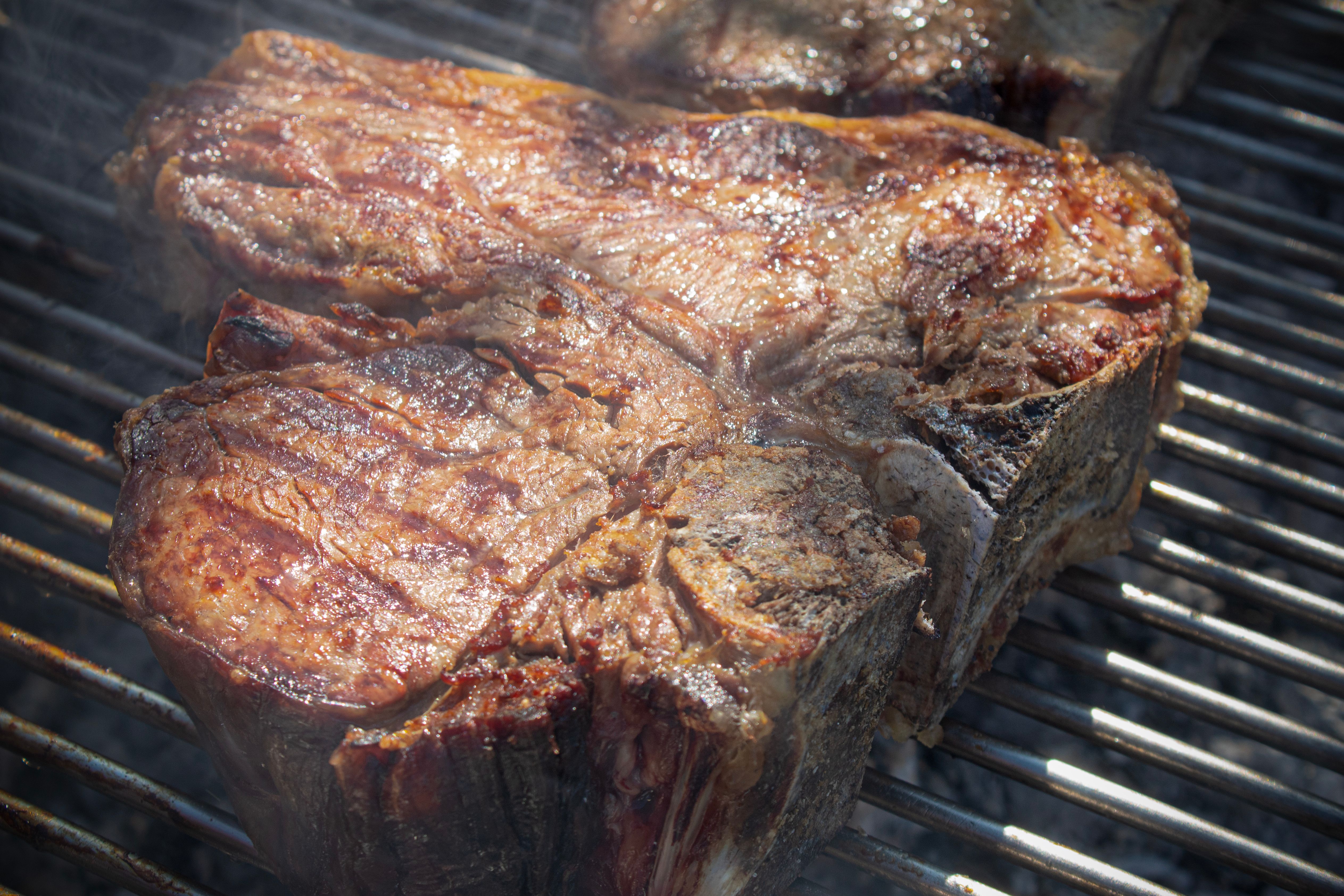 Grilled Beef Sirloin with Wild Mushroom Cream