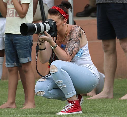 Fotobanka s bezplatnými fotkami na tému fotograf x dáma