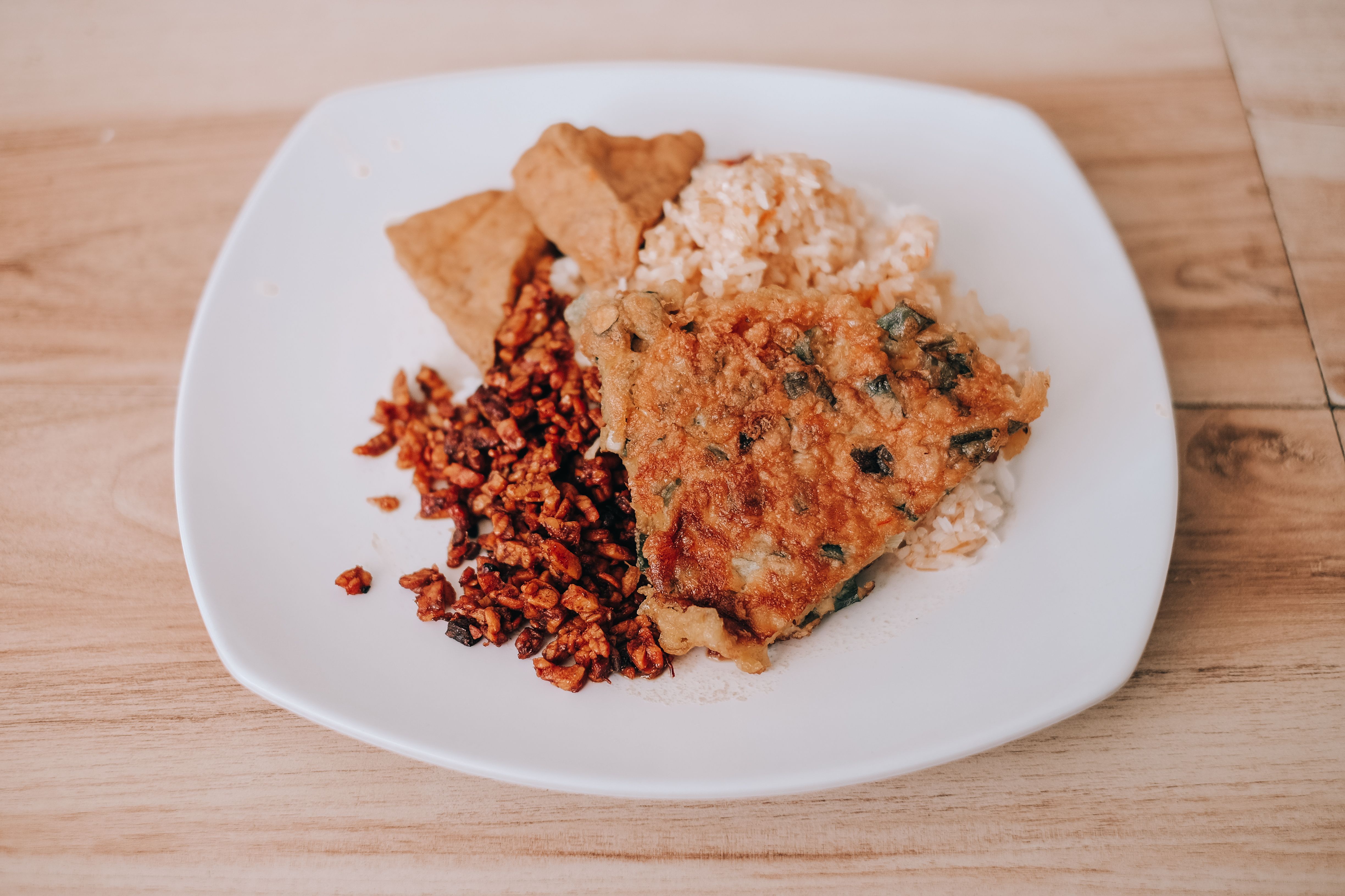 Herbed Kimchi Fried Rice