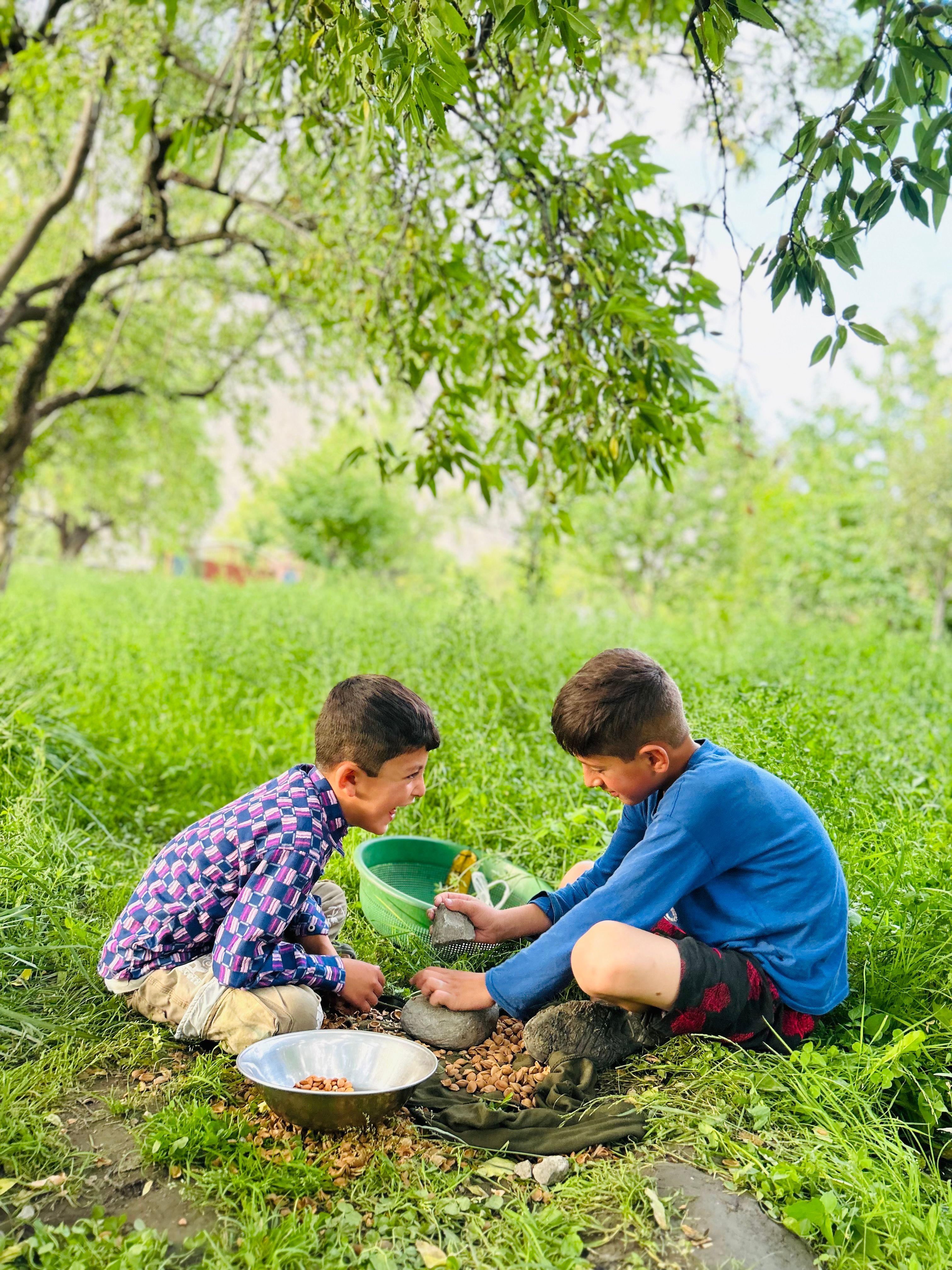 Children Playing Outdoors in Gilgit-Baltistan · Free Stock Photo