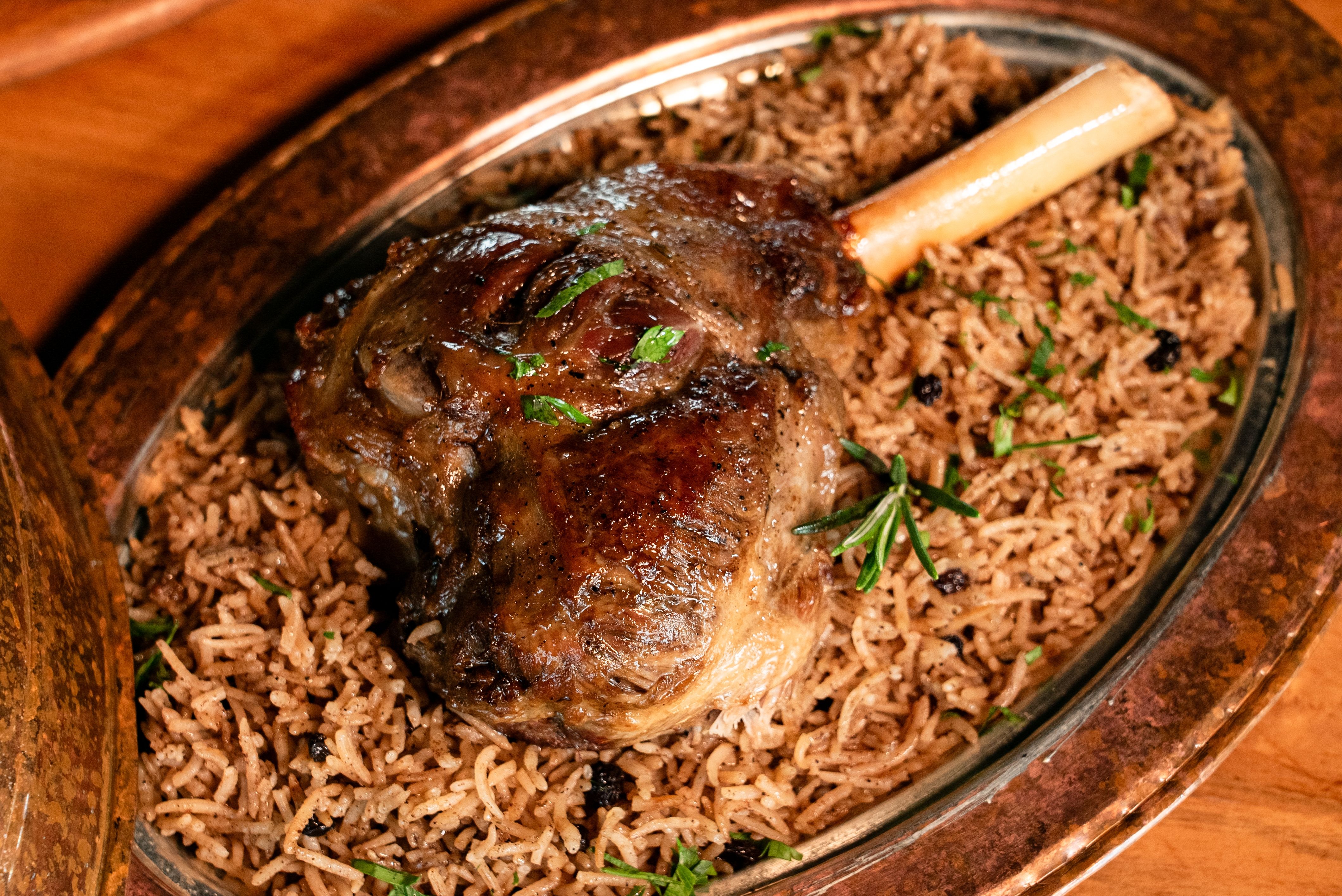 Coconut Biryani with Chili Crisp