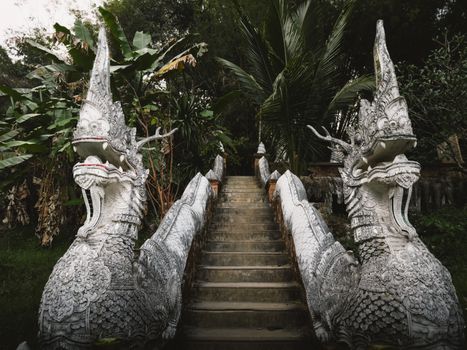 Doi Suthep temple at dawn — Chiang Mai