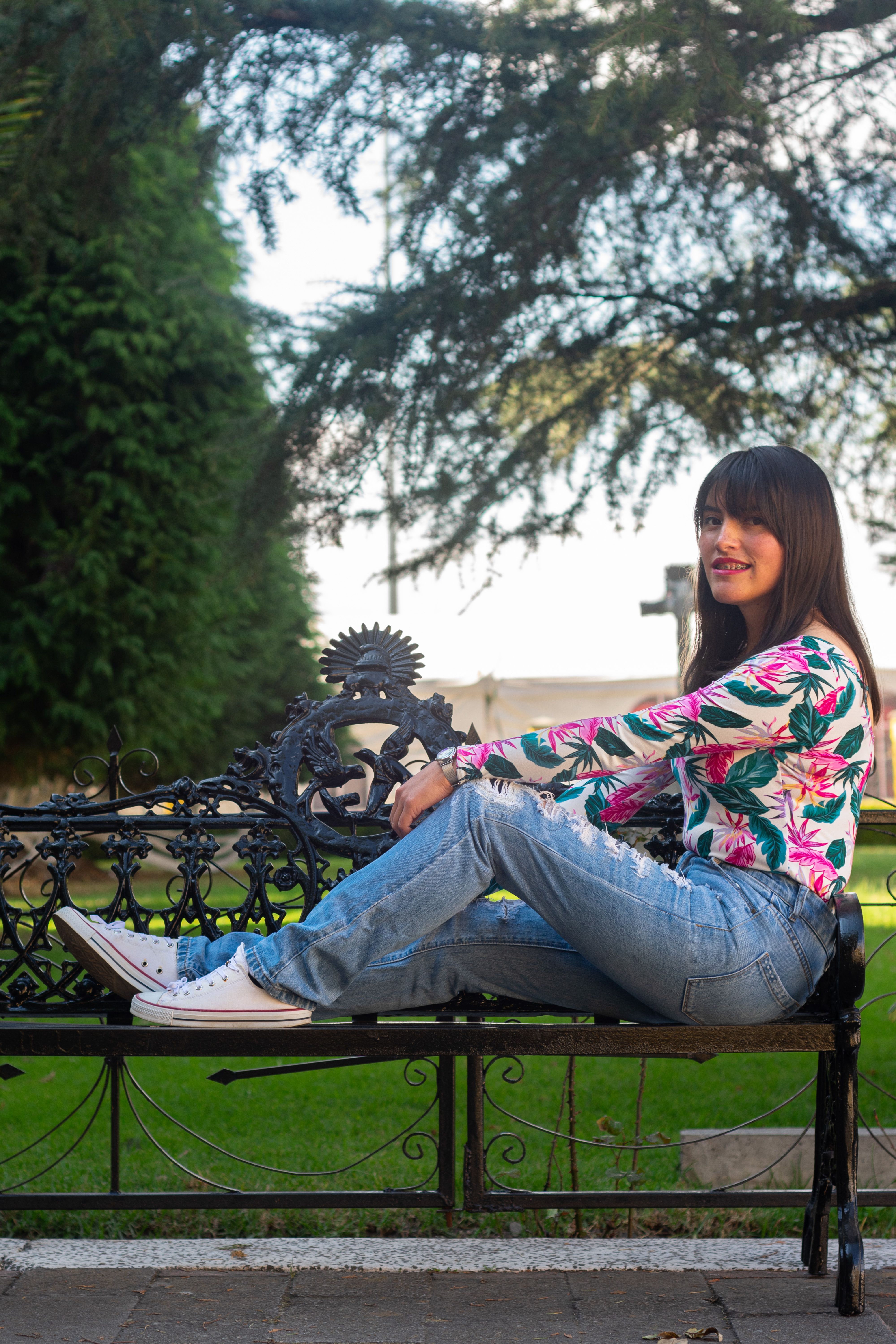 Cropped Bege Estampado