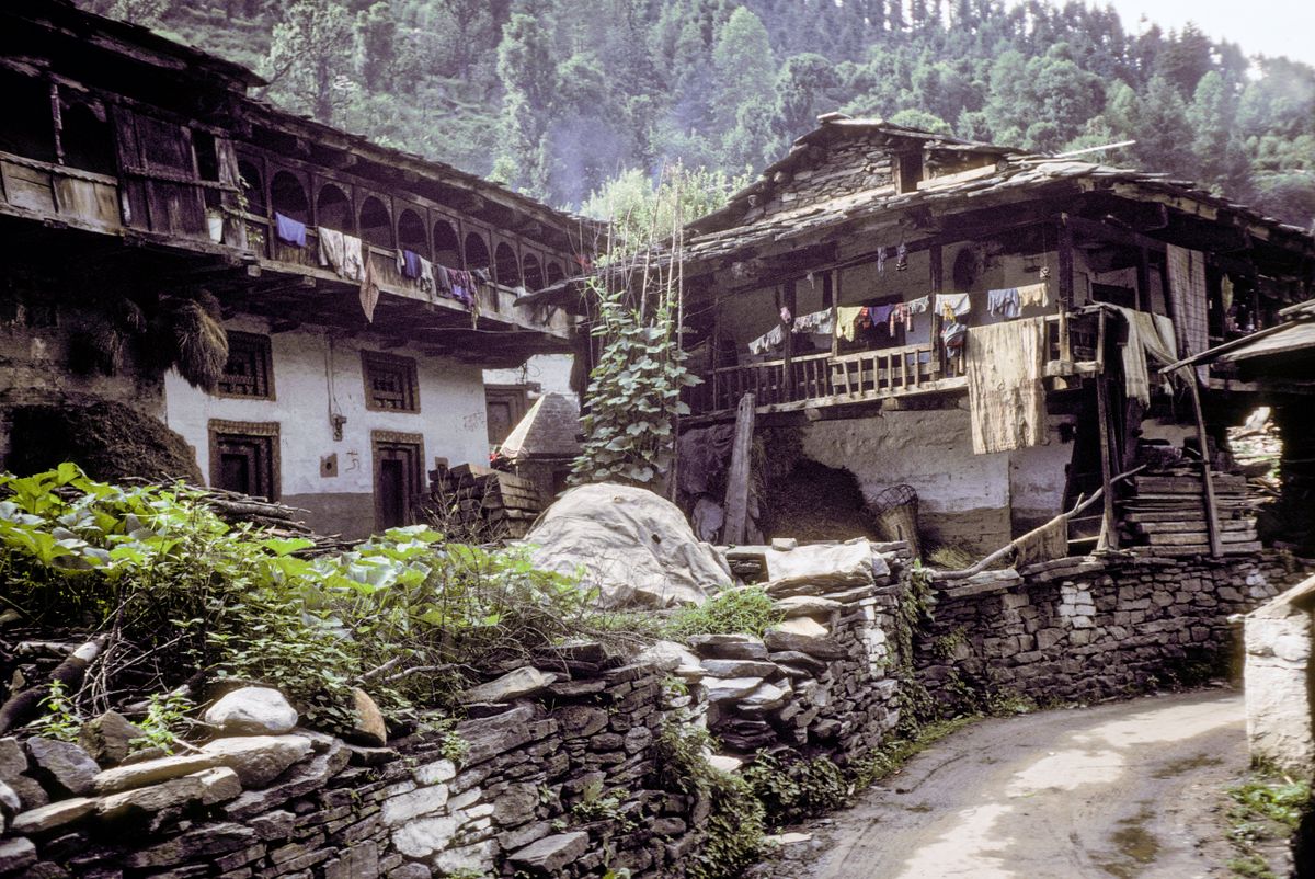Masías en la Garrotxa