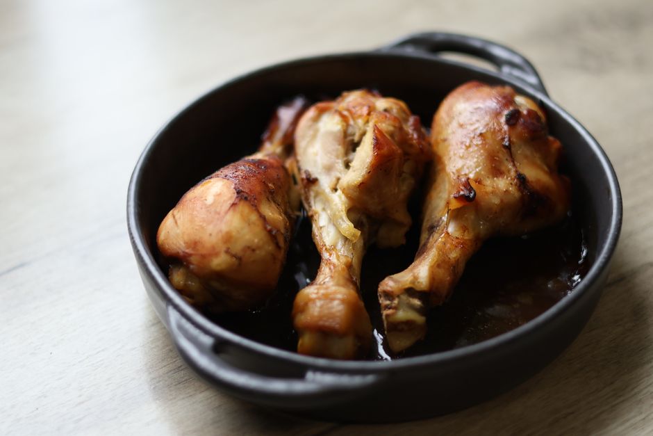Poulet rôti au four