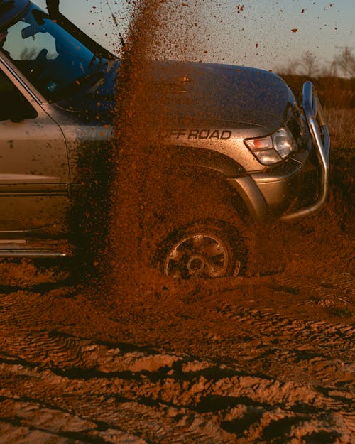 Kostnadsfri bild av 4x4, av vägen, lera