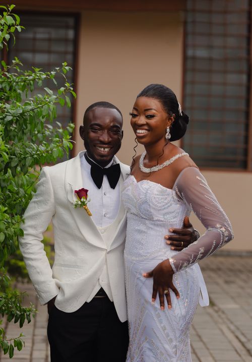black couple wedding dress Love is all we need Rocking that black wedding dress effortlessly   Couple Groom @yhemo_lee Bride @thayour_b Vendors Photo @raremagic_gallery  Mua @oshewabeauty Bride Dress @sherryoge Groom Suit @jahda_ng Hair  @tobbiestouch Decor @cheyee_dekor