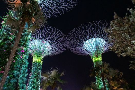 Faszinierende Nacht & Singapore – Architektur Hintergrundbild (von Arian Fernandez, 12600×8400, #37009218)