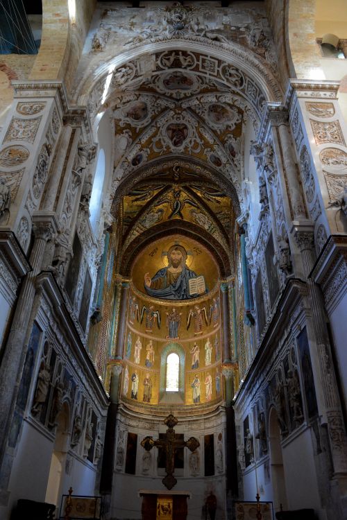 Stunning Byzantine Mosaic in Italian Cathedral · Free Stock Photo
