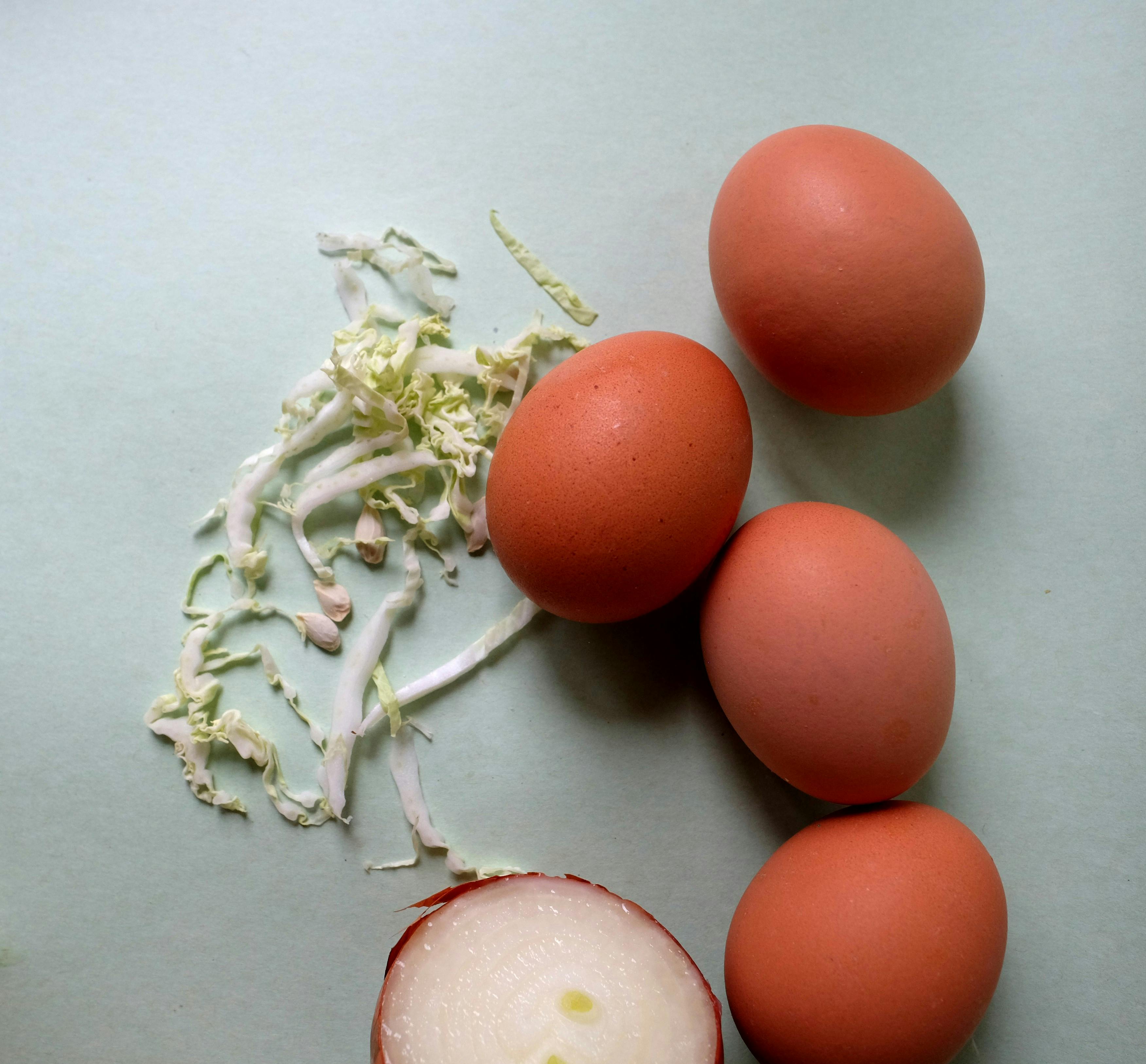 Ingredientes frescos para sopa cremosa