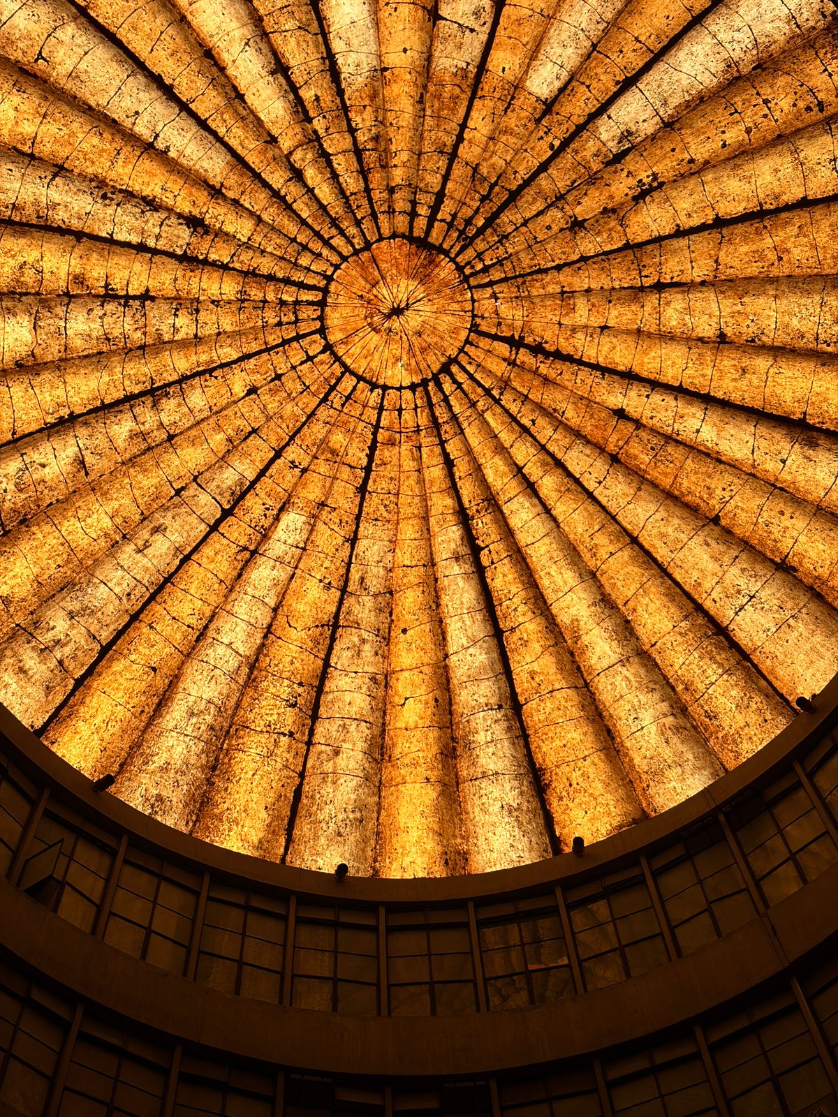 Golden illuminated architectural geometry for Business and Project Creation and Management