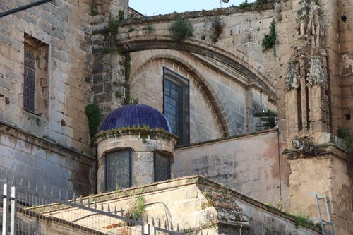 Free Detailed view of historical architecture in El Puerto de Santa María, Spain. Stock Photo