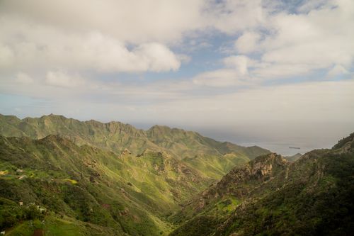 Free Explore the breathtaking Anaga Mountains in Tenerife, Spain, a lush and scenic landscape. Stock Photo