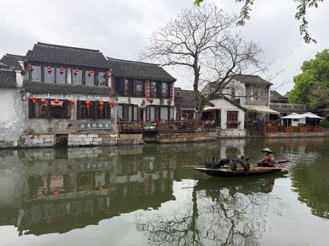 Zhujiajiao water town overnight — Shanghai