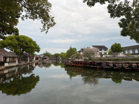 Zhujiajiao water town overnight — Shanghai