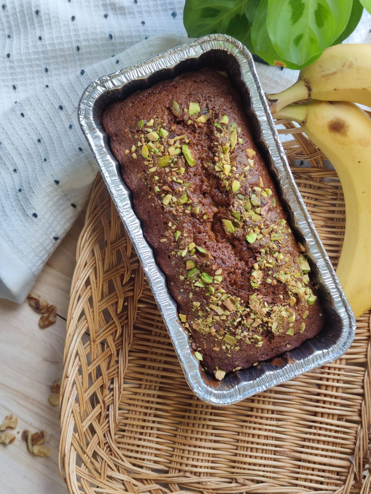 Pistachio Banana Bread