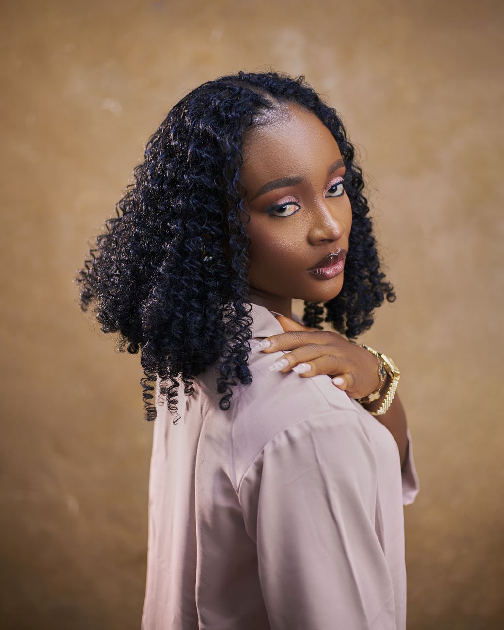 Crochet Water Curls — a hair look on BLK GLO