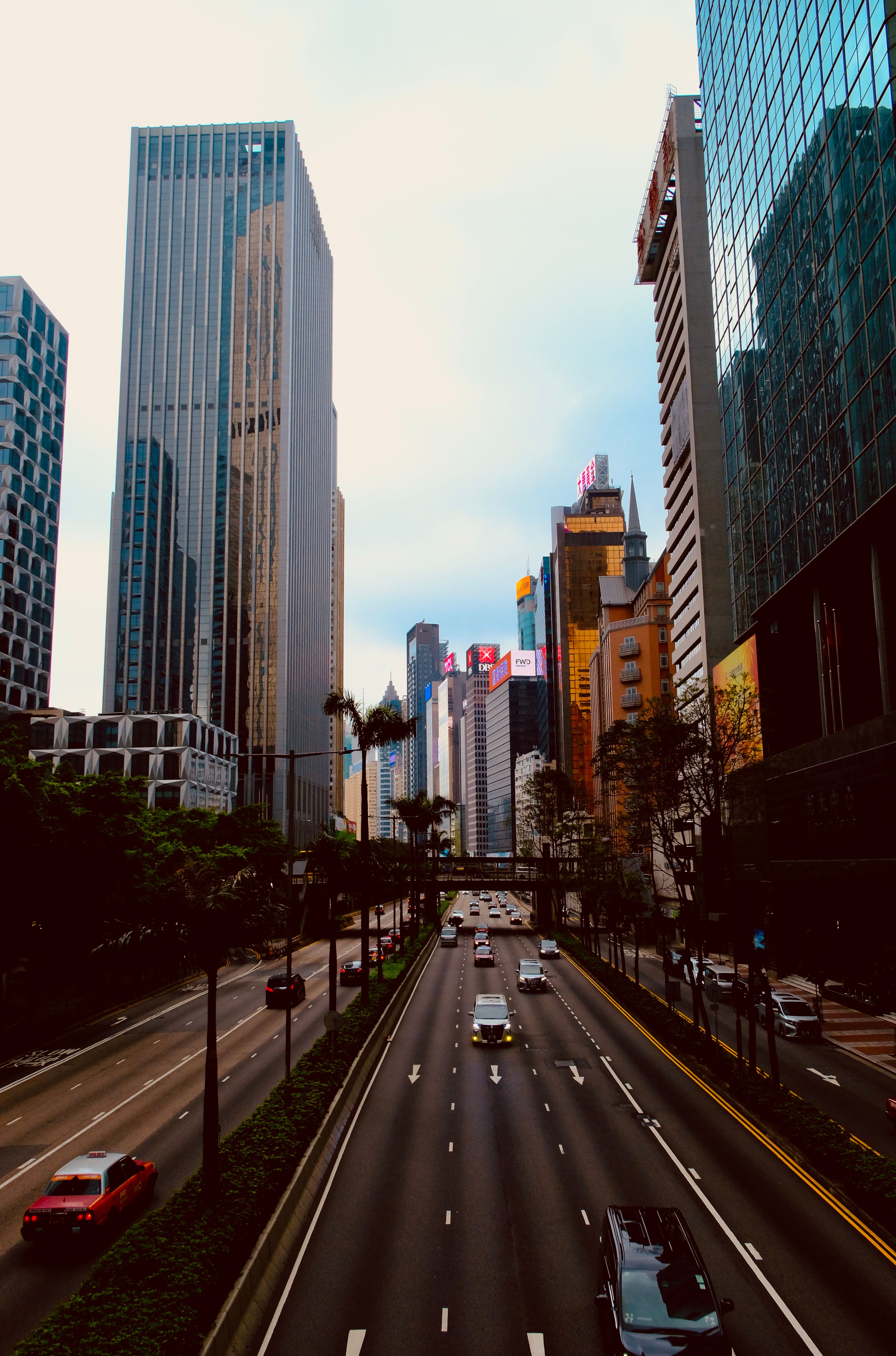 香港繁華街景