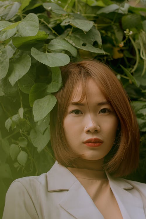 Základová fotografie zdarma na téma asijská holka, krásný, krátké vlasy