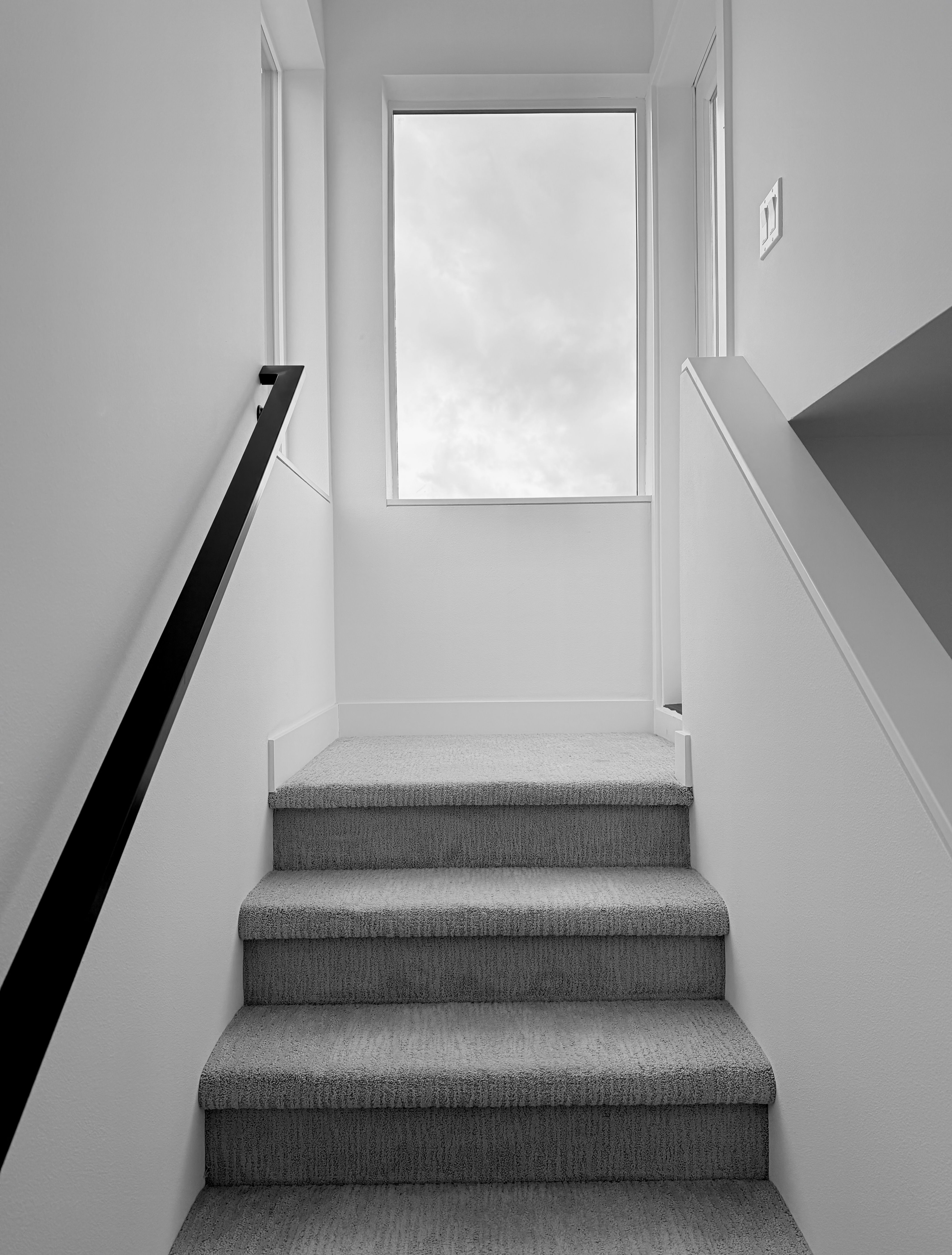 Contemporary Minimalist Indoor Staircase Design · Free Stock Photo