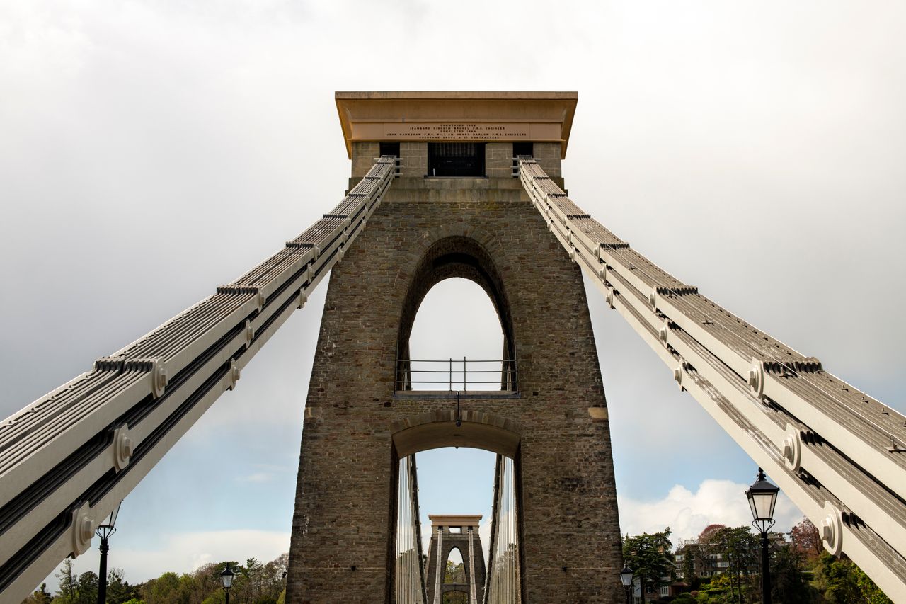 explore the architectural beauty of the clifton suspension bridge in b
