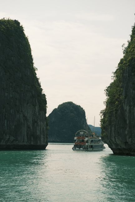 Halong Bay boat cruise, Vietnam