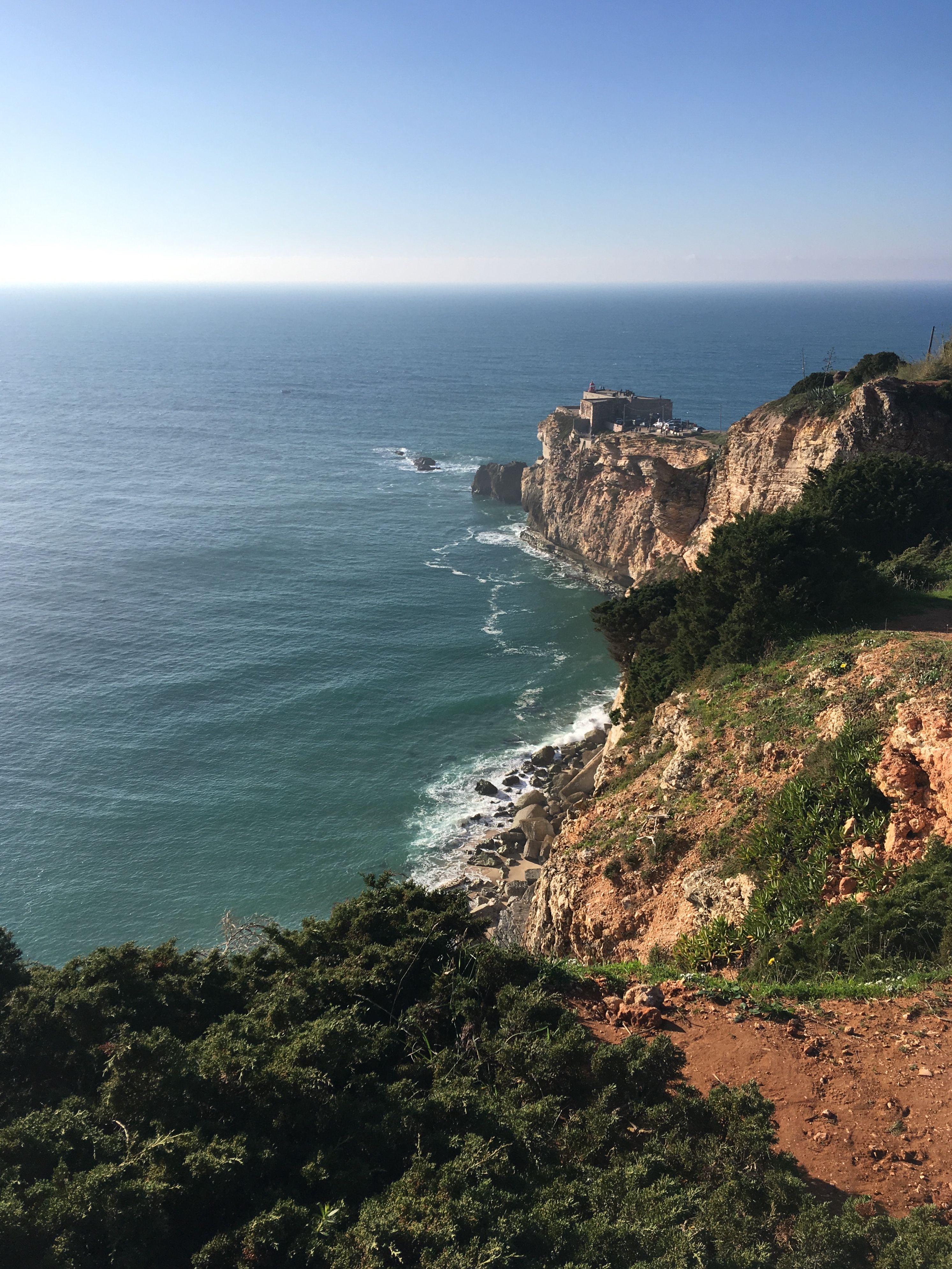 Breathtaking Cliffs of Nazaré, Portugal Coastline · Free Stock Photo