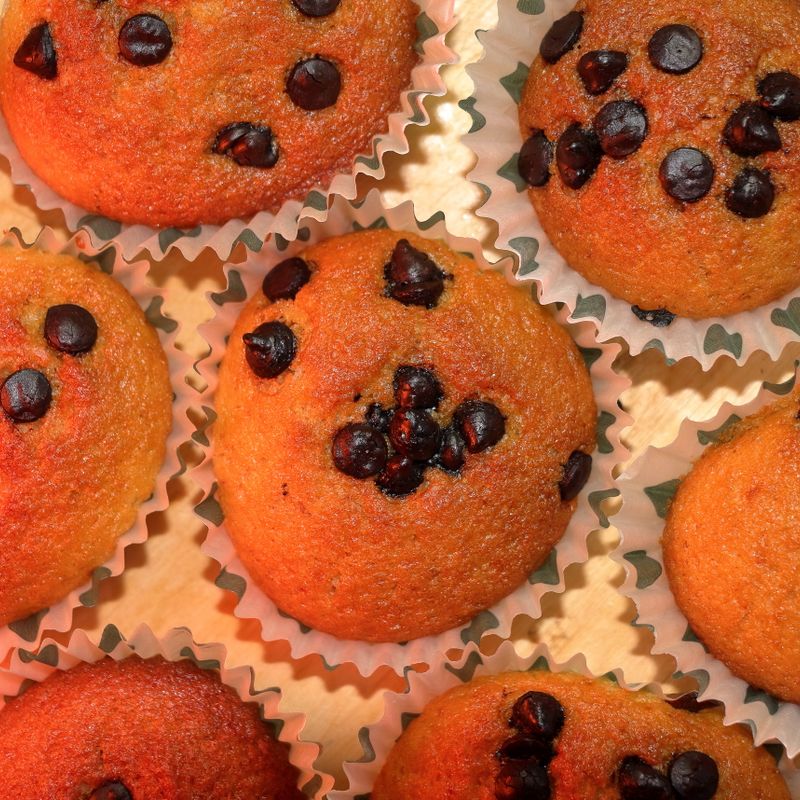 Bakery-Style Chocolate Chip Muffins