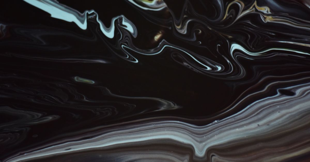 Black Abstract Painting · Free Stock Photo
