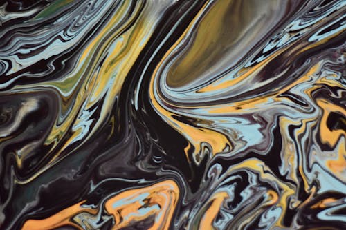 Free Liquid Abstract Painting Stock Photo