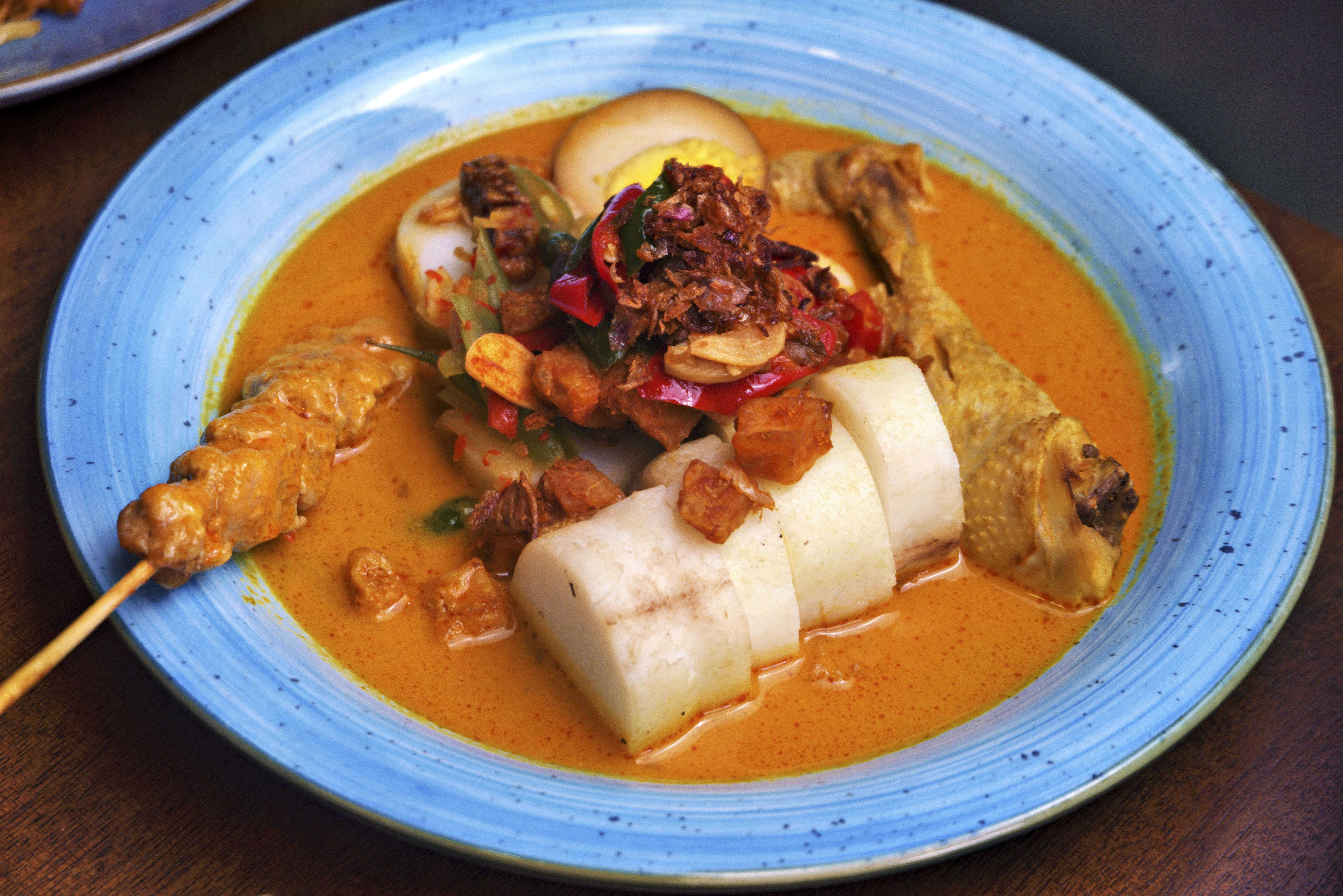 Herb-Roasted Satay with Roasted Vegetables