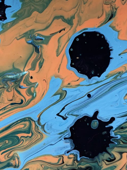 Liquid Abstract Painting