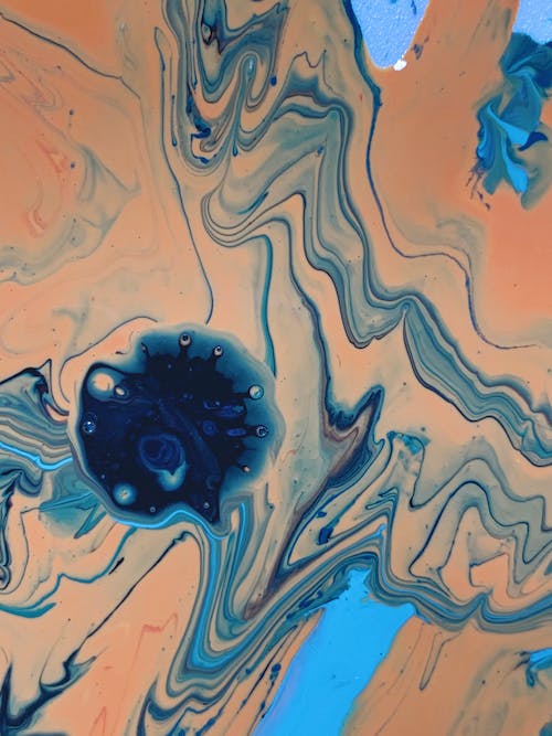 Liquid Abstract Painting