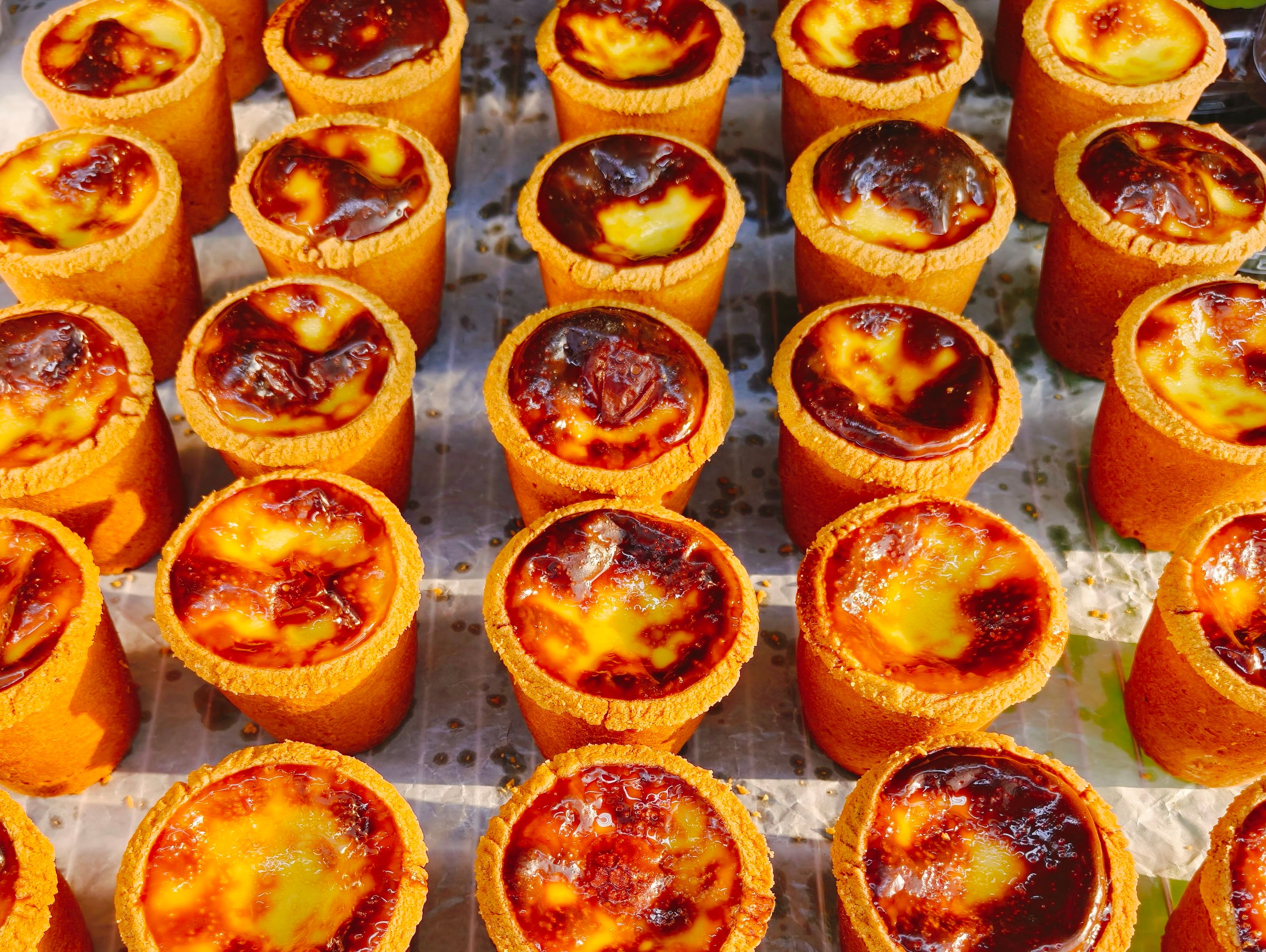 egg tart custard