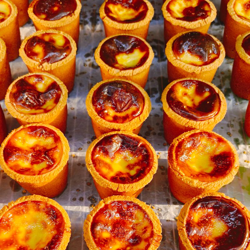 Vietnamese Caramel Custard Tart