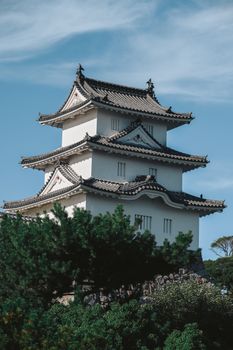 Turm & Schloss im Anime-Look – Digitales Kunstwerk