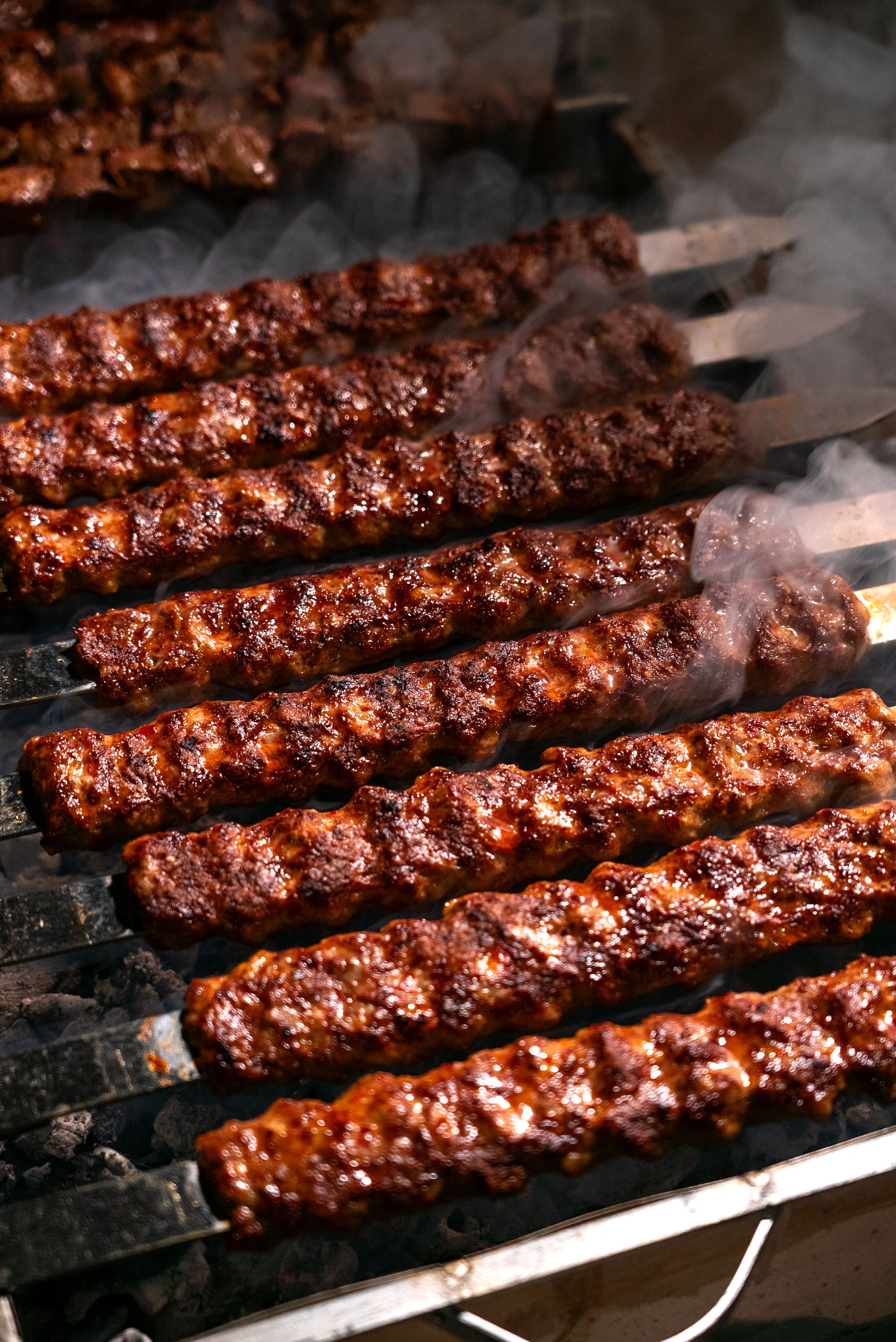 Grilled Lamb Kebabs