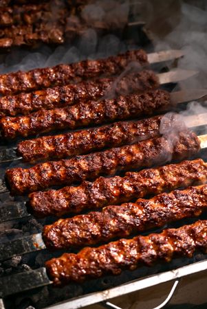 Grilled Lamb Kebabs