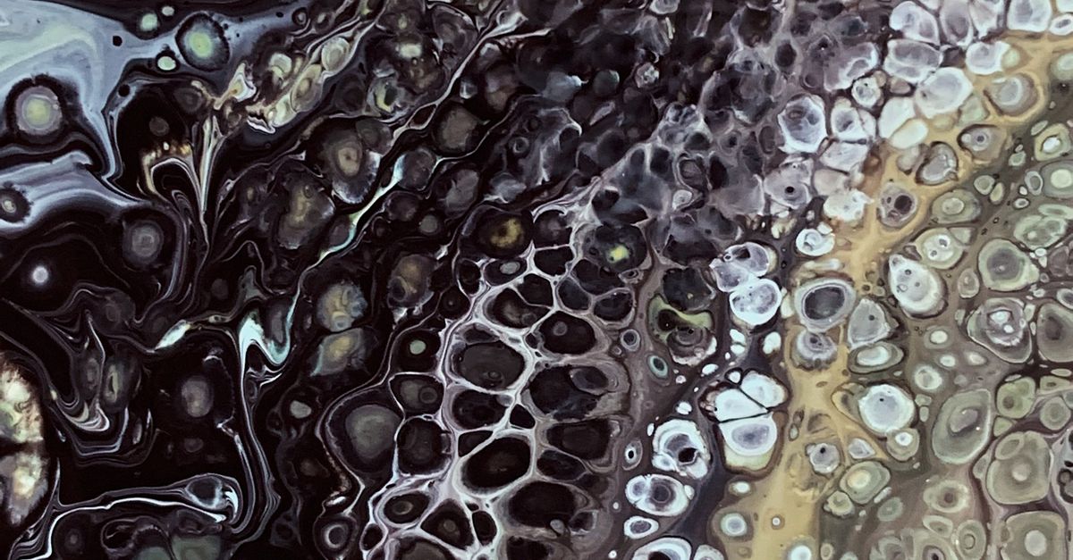 Black Abstract Painting · Free Stock Photo
