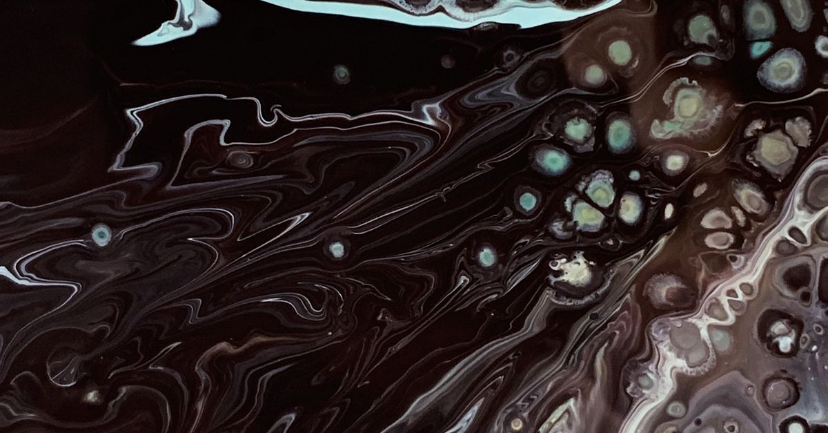 Black Abstract Painting · Free Stock Photo